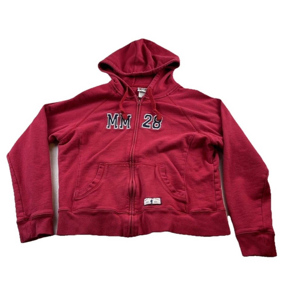 Walt Disney World MM28 Red Hoodie Jacket Full Zip Sweatshirt Youth XXL